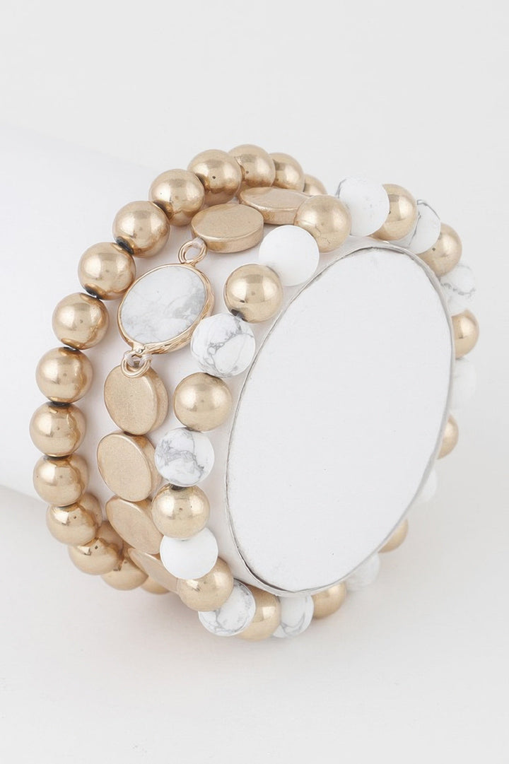 TRIBECA Multi Stone Beaded Bracelet - New Collection PARIS LE MARAIS - BYMANYC ® New York