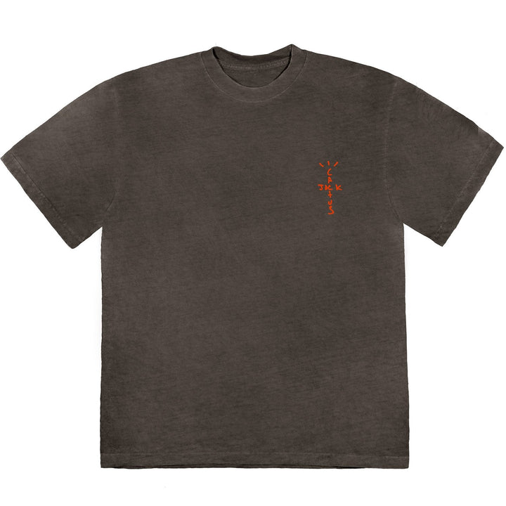Travis Scott CJ Digital Girl T-shirt Pepper Brown