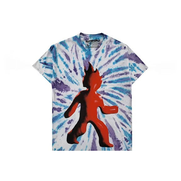 Travis Scott Flame T-shirt Tie Dye