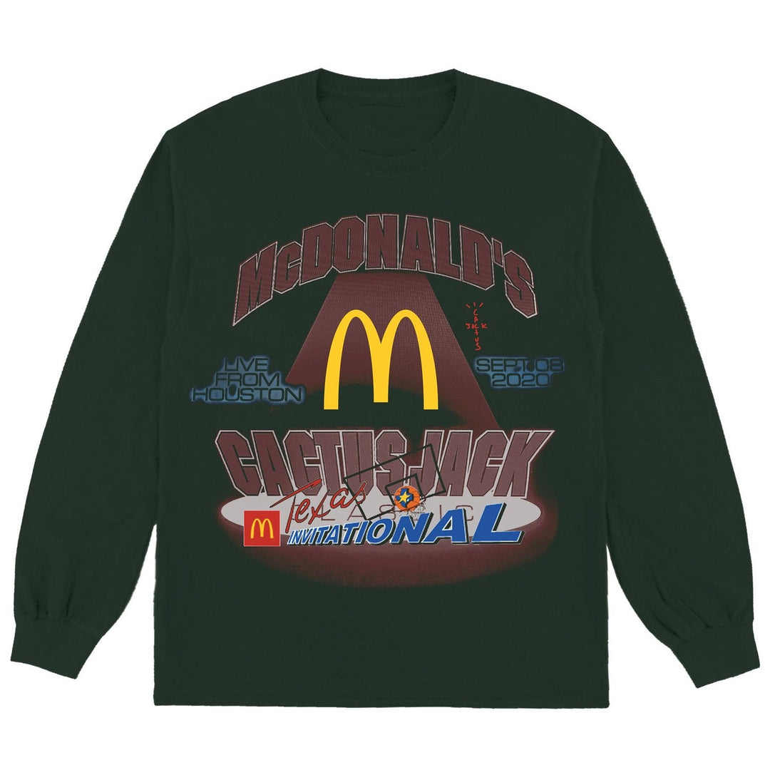 Travis Scott Invitational L/S T-shirt Black