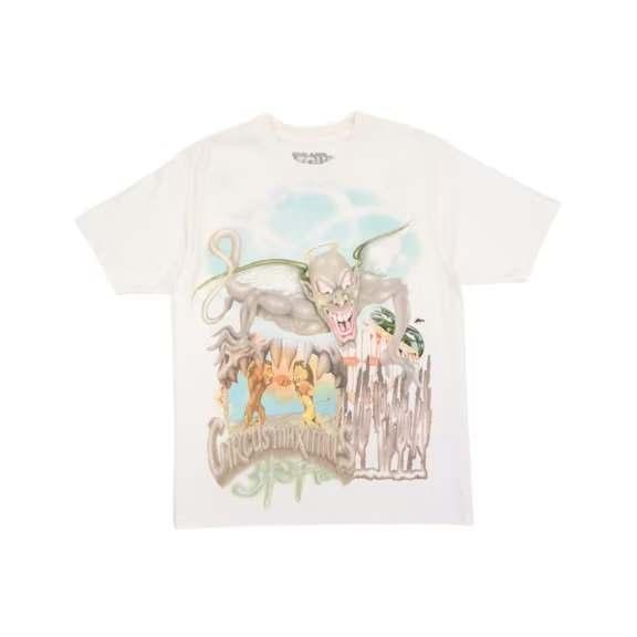 Travis Scott Utopia Circus Maximus 2023 Tour III Tee White