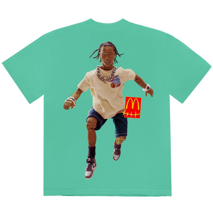 Travis Scott x McDonald's Action Figure Series IV T-shirt Mint