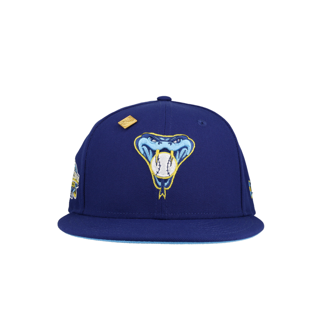 Arizona Diamondbacks Royal Ice Collection 2001 World Series 59Fifty Fitted Hat