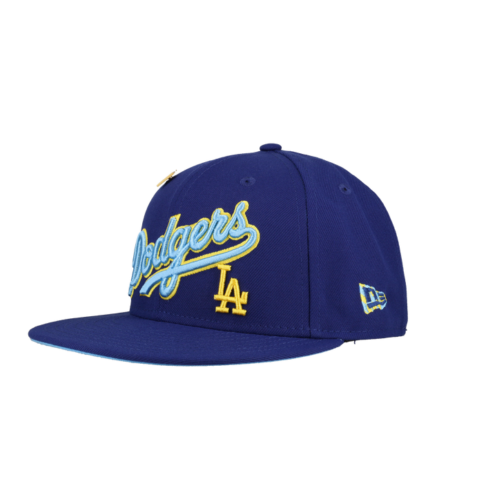Los Angeles Dodgers Royal Ice Collection 60th Anniversary 59Fifty Fitted Hat