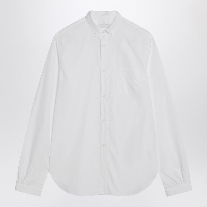 Prada White Cotton Shirt Men