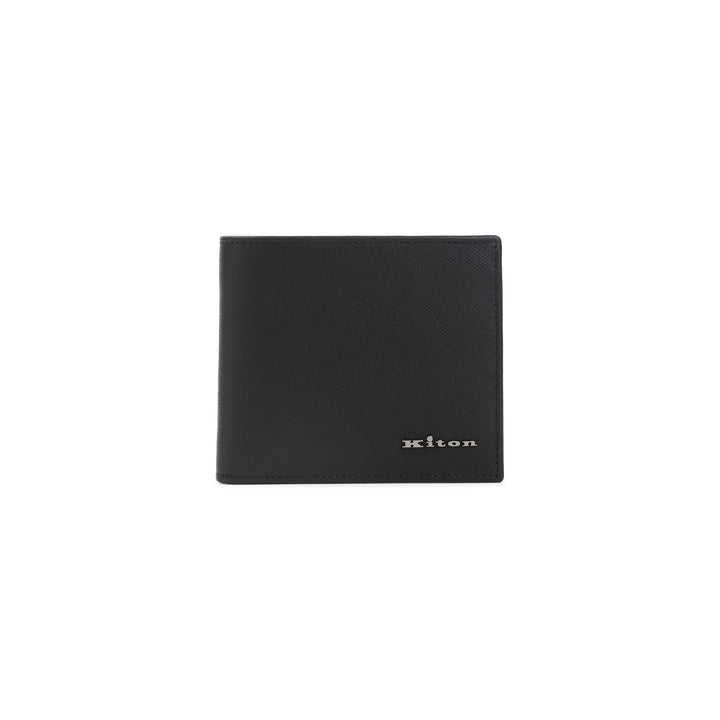 KITON Mini Leather Wallet - FW25