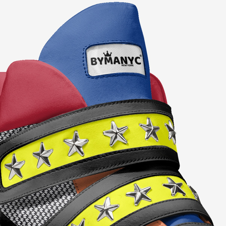 Unisex Limited Edition EAST VILLAGE MULTI High-Tops BYMANYC ® New York