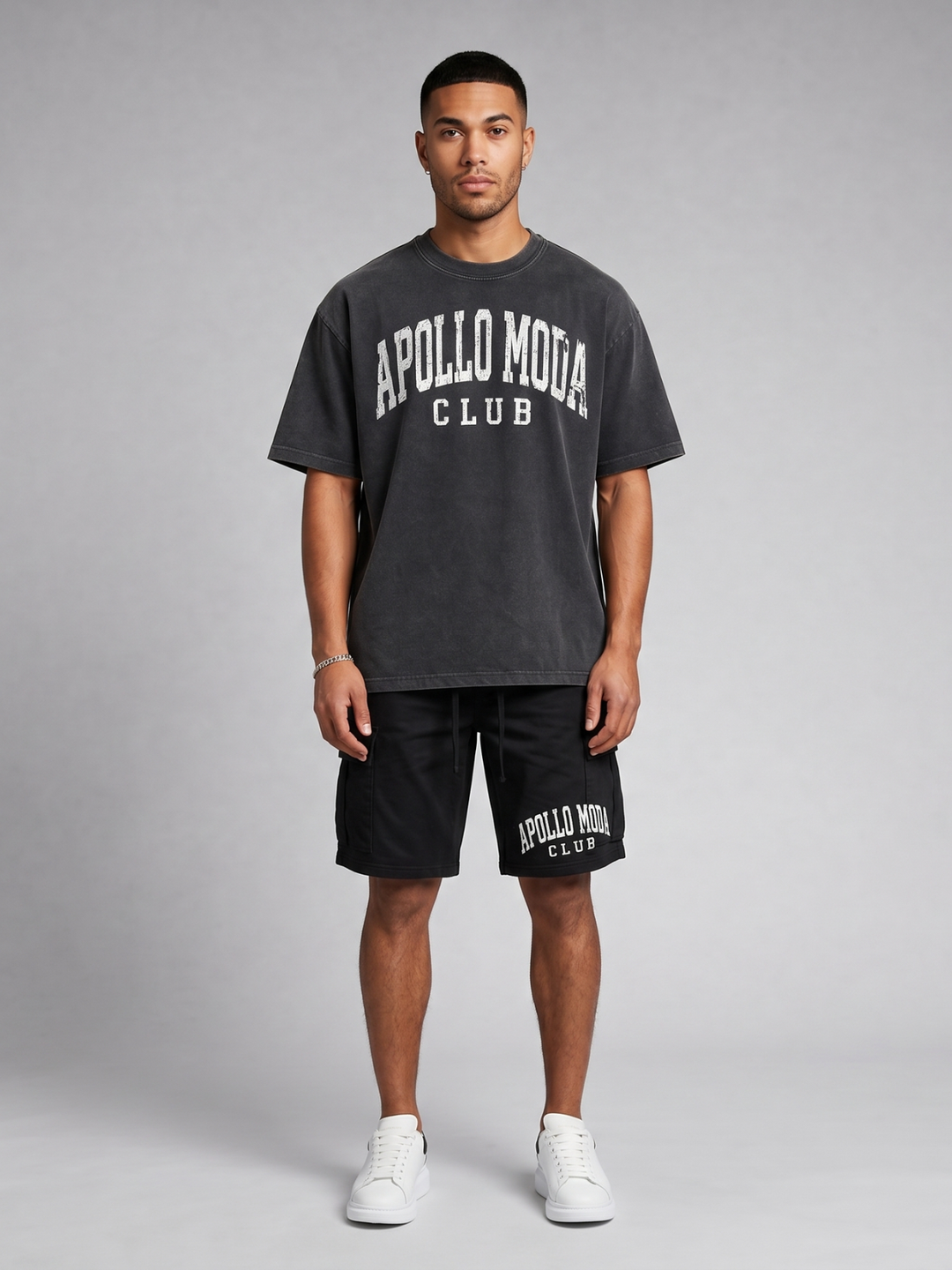 Club Washed Gradient Oversized Tee
