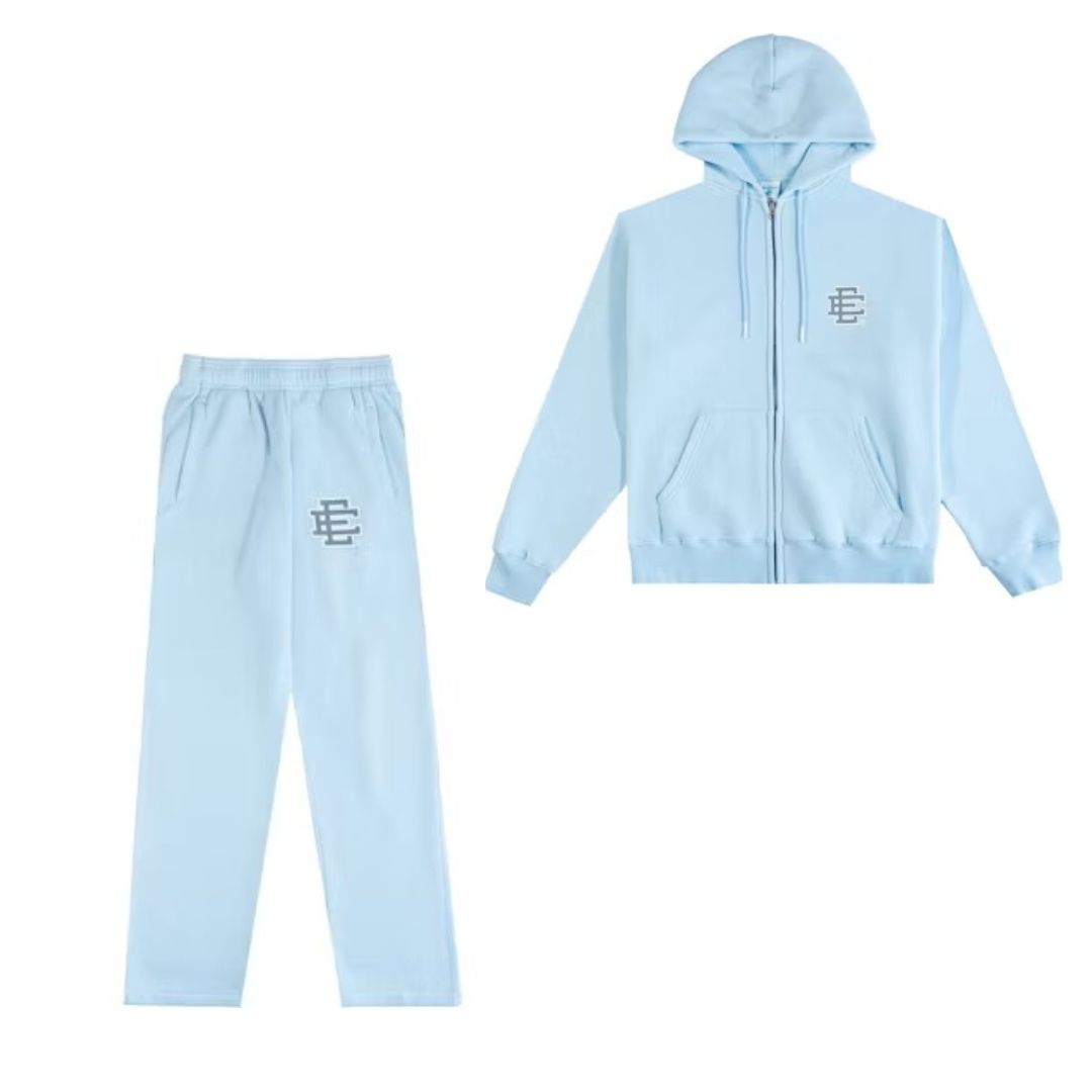 Eric Emanuel Nantucket Breeze Basic Hoodie and Sweatpants (Full Set))