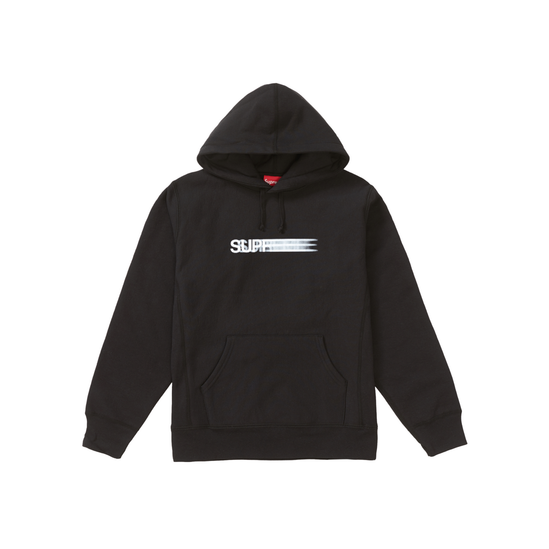 Supreme Motion Logo Hooded Sweatshirt (SS20) Black