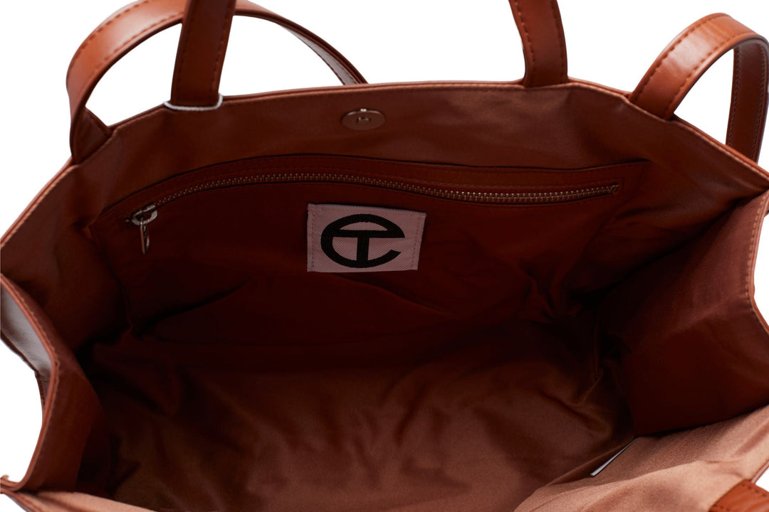 Telfar Shopping Bag Medium Tan