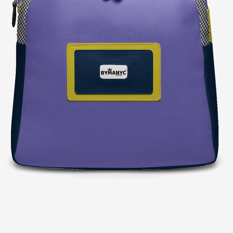 Urban Violet Vegan Backpack by BYMANYC ® New York – Made in Italy
