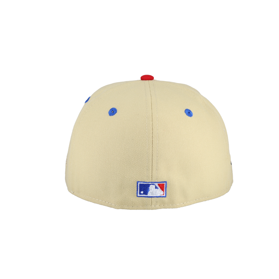 Jackie Robinson Logo Vegas Gold Jackie 42 Patch 59Fifty Fitted Hat