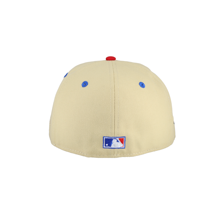 Jackie Robinson Logo Vegas Gold Jackie 42 Patch 59Fifty Fitted Hat