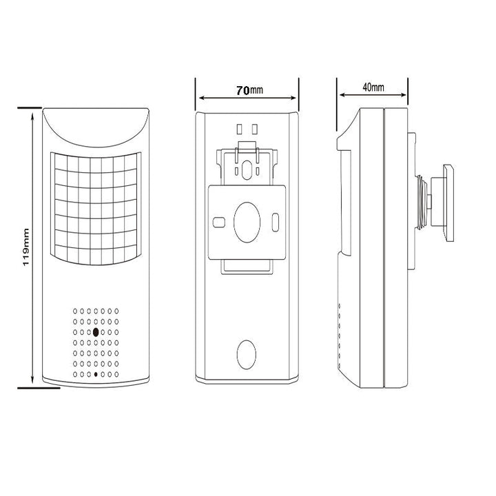 Silarius SIL-PIRSPY5MP 5MP PIR style Spy Camera