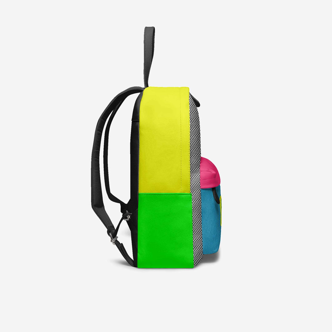 Vegan Backpack Brooklyn Pop by BYMANYC ® New York - Handmade Italy