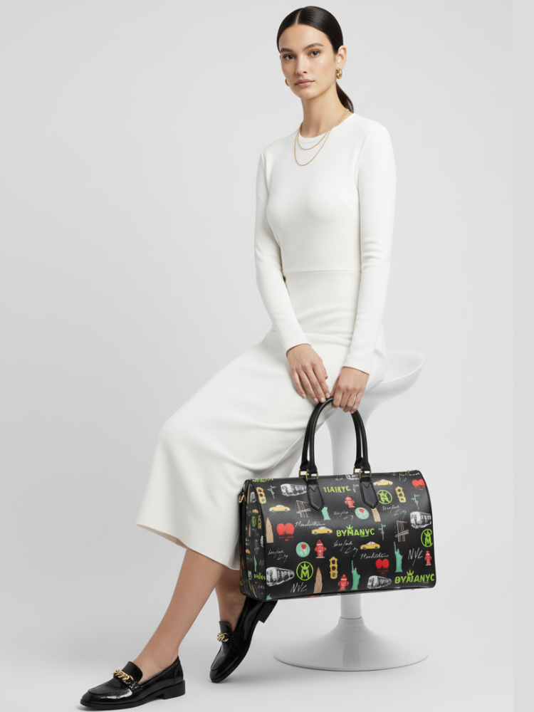 RÊVERIE ÉLÉGANTE Manhattan Handbag – BYMANYC ® New York | Vegan &amp; Eco Luxury