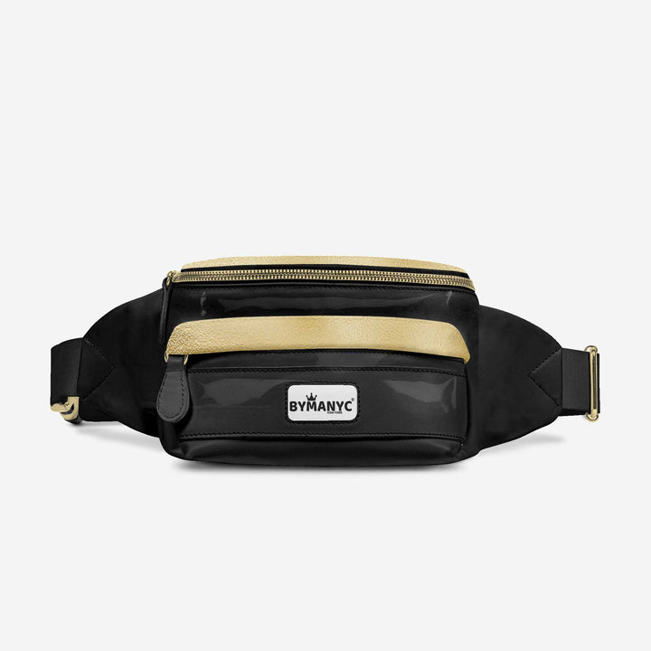 Vegan Designer Luxe Multi-Pocket Belt Bag | BYMANYC ® New York