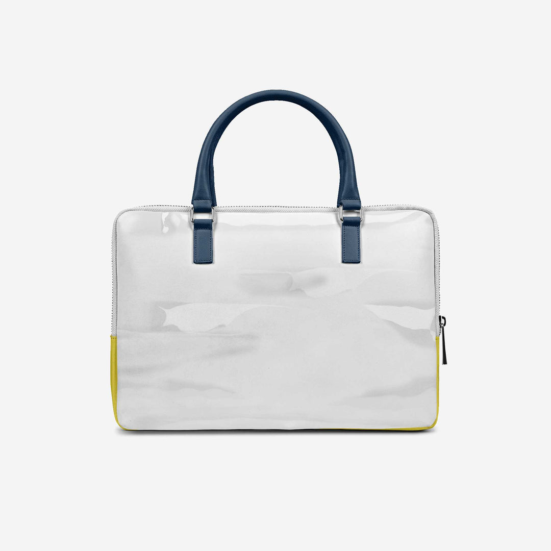 Vegan Designer Luxury Double Pocket Bag 16” | BYMANYC ® New York Elegant Edition