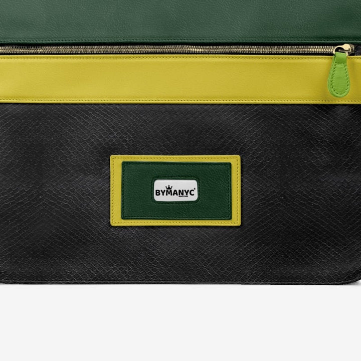 Vegan Executive Messenger Bag 16” | BYMANYC ® New York Crafted in Italy