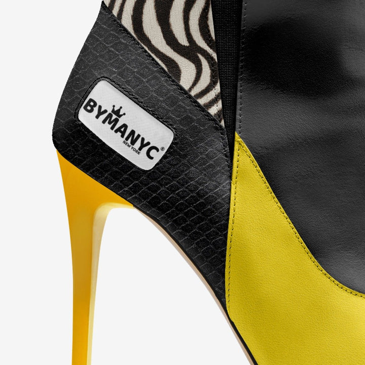 Vegan High Heel Women BYMANYC ® New York Tribeca Yellow Surge
