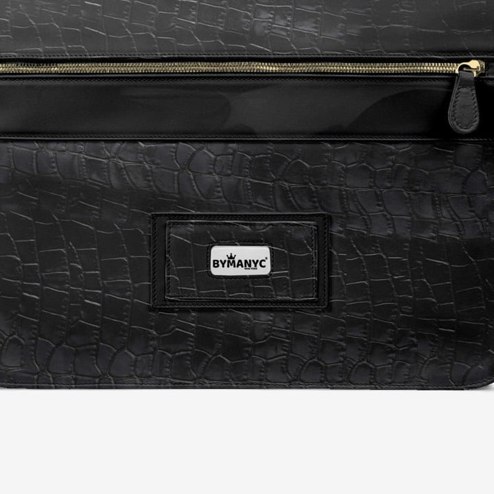 Vegan Luxe City Messenger Bag 16” | BYMANYC ® New York Milano Street Edge