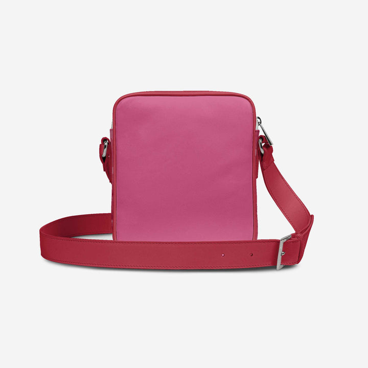 Vegan Pink Cross-Body Designer Shoulderbag | BYMANYC ® New York Luxury