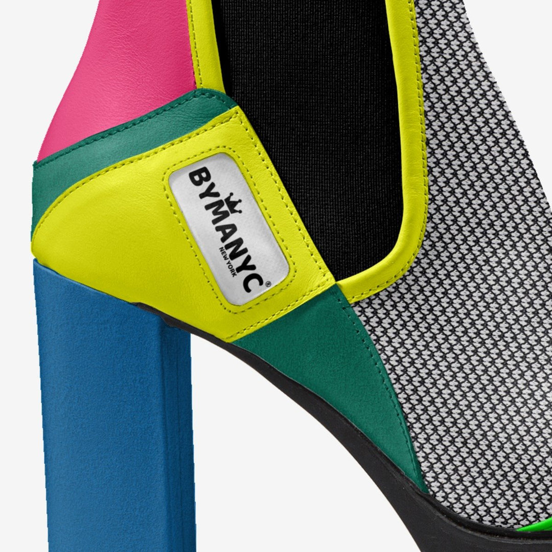 Vegan Urban Elastic Boot BYMANYC ® New York Midnight Black