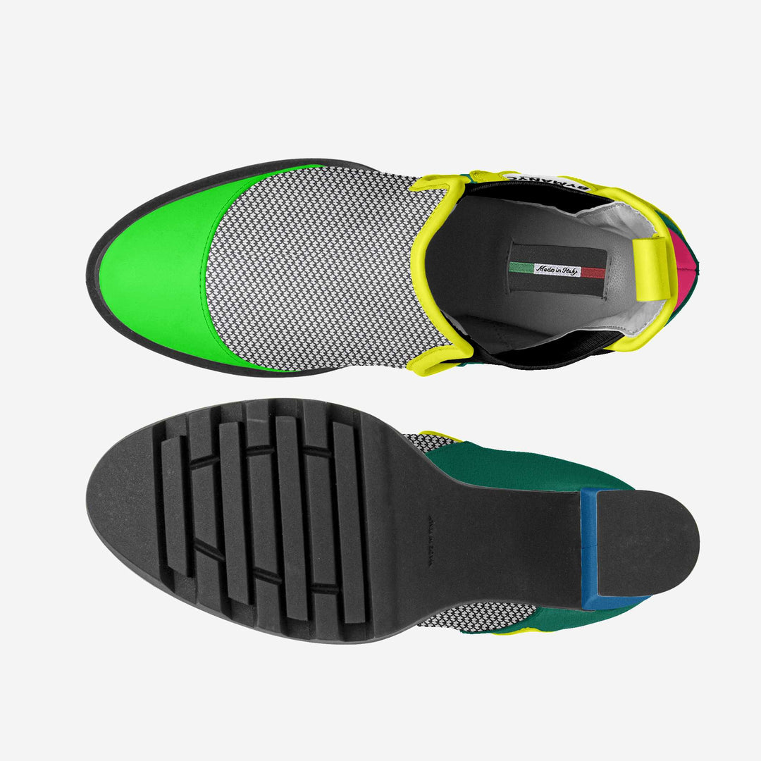 Vegan Urban Elastic Boot BYMANYC ® New York Midnight Black