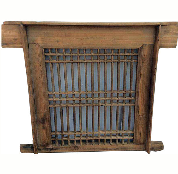 Reclaimed Wood Screen Window