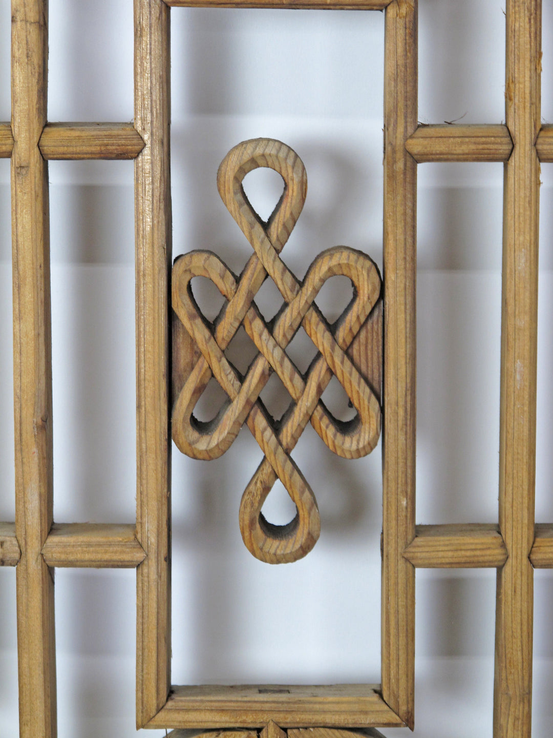 Two Antique Chinese Wood Screen Panels