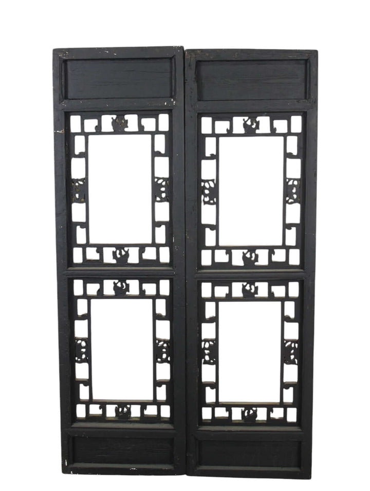 Pair Antique Gilded  Screen Panels