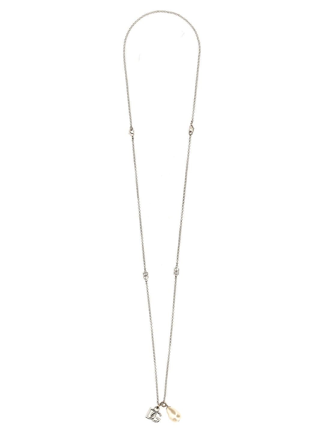 Dolce &amp; Gabbana Logo Drop Necklace