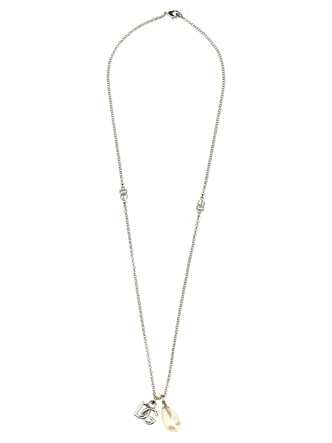 Dolce &amp; Gabbana Logo Drop Necklace