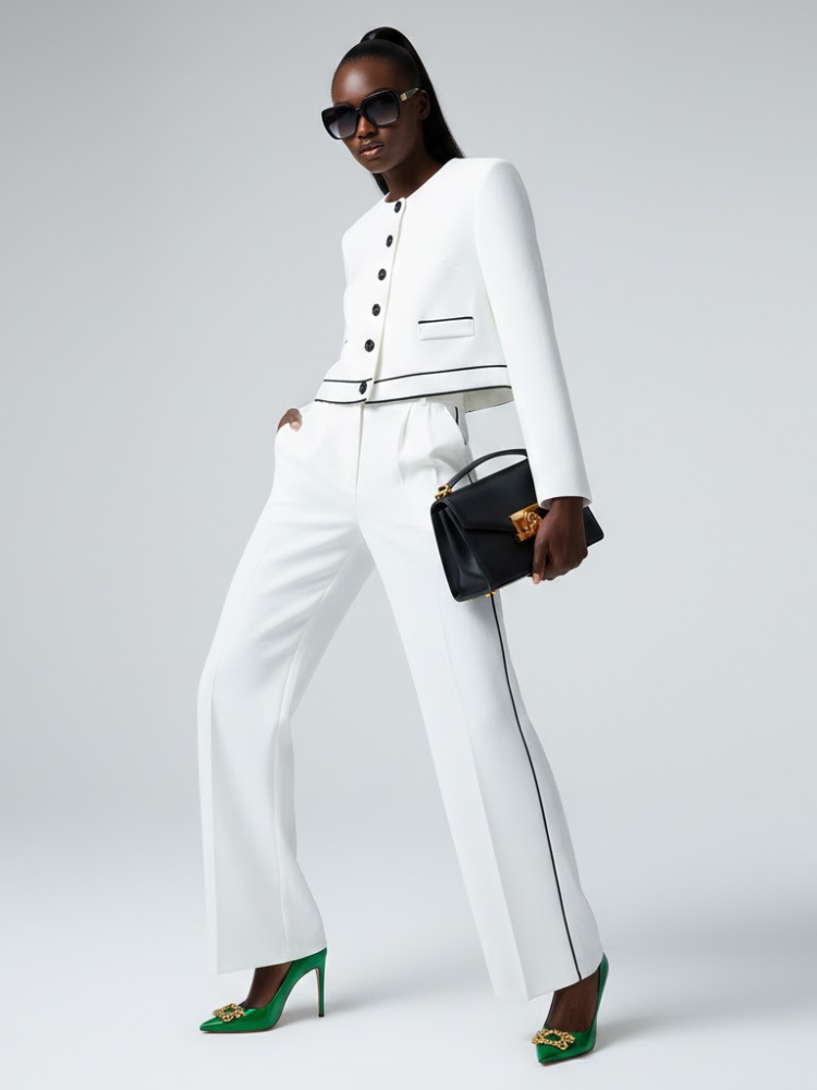 White MADISON Suit Jacket &amp; Pants Prêt-à-Porter BYMANYC ® New York