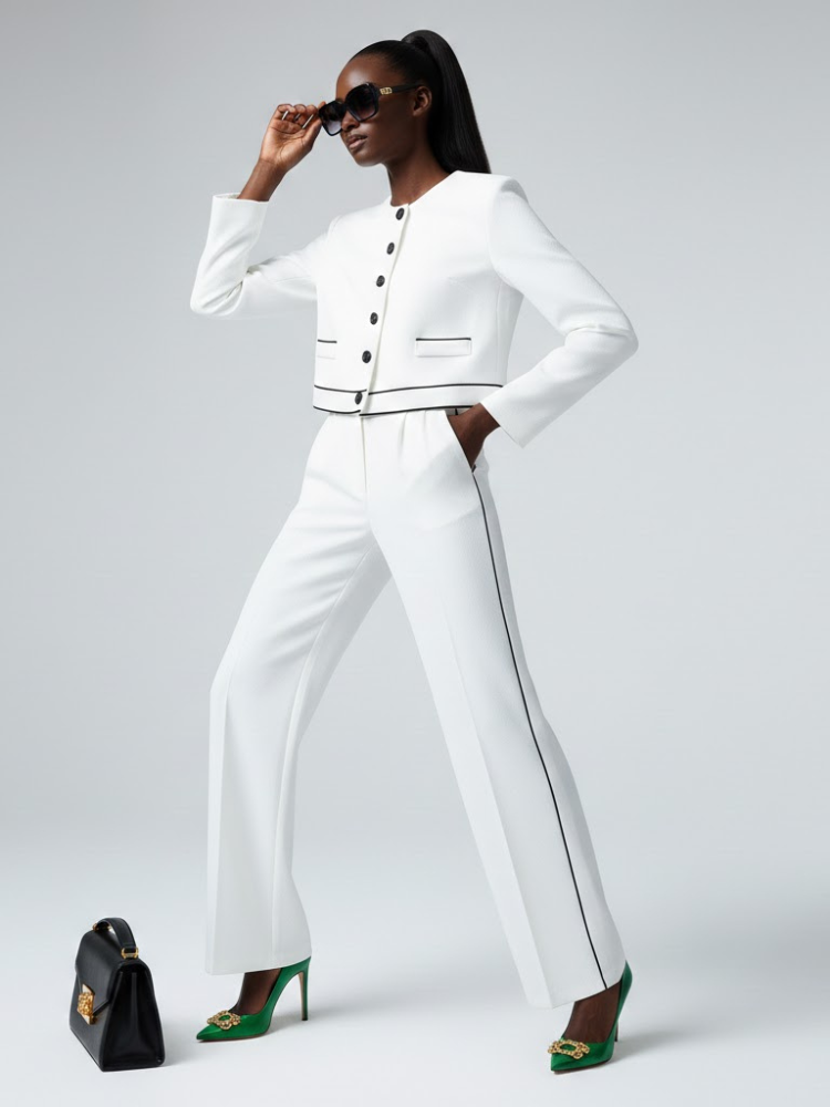 White MADISON Suit Jacket &amp; Pants Prêt-à-Porter BYMANYC ® New York