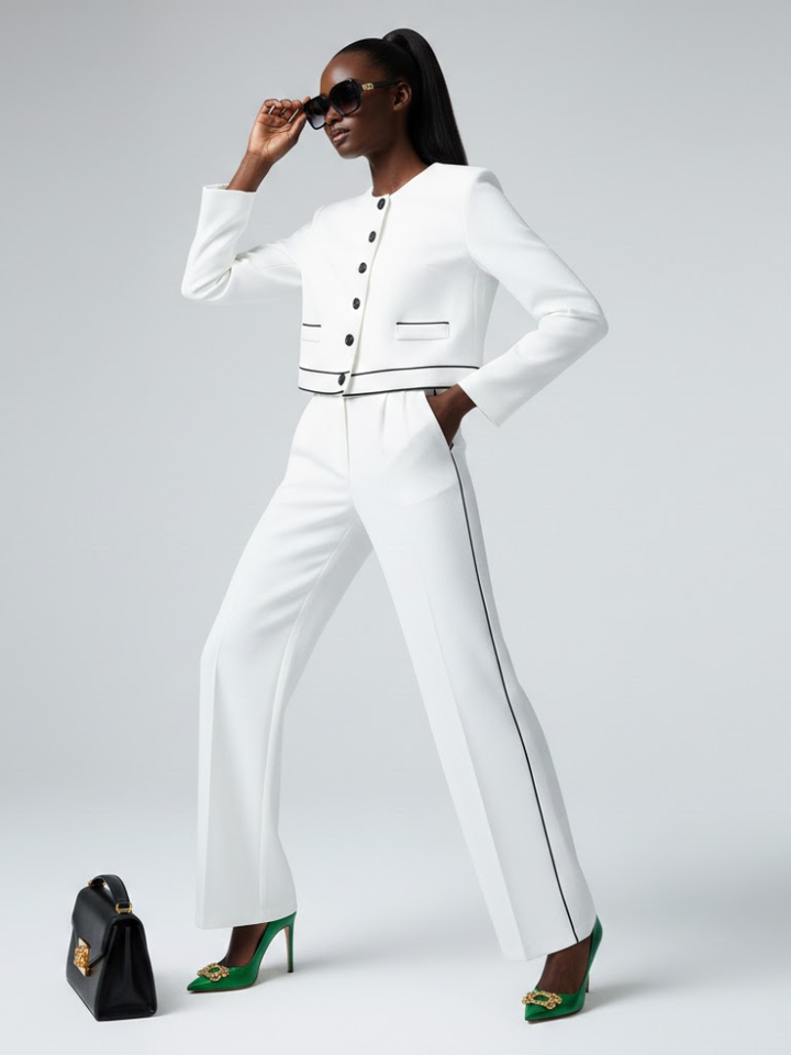 White MADISON Suit Jacket &amp; Pants Prêt-à-Porter BYMANYC ® New York