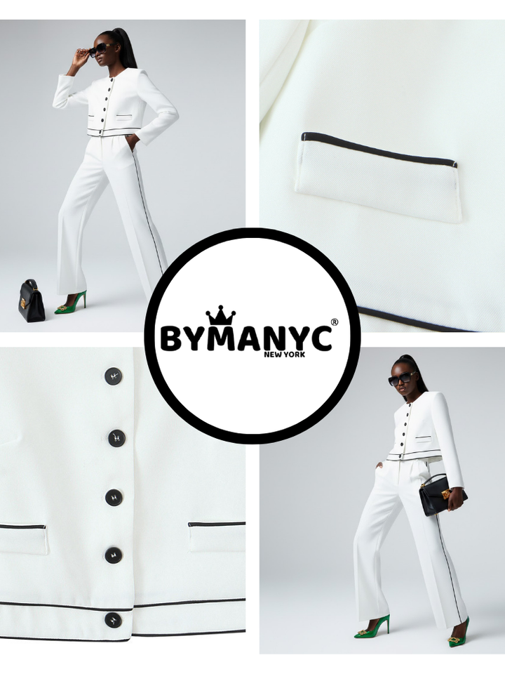 White MADISON Suit Jacket &amp; Pants Prêt-à-Porter BYMANYC ® New York