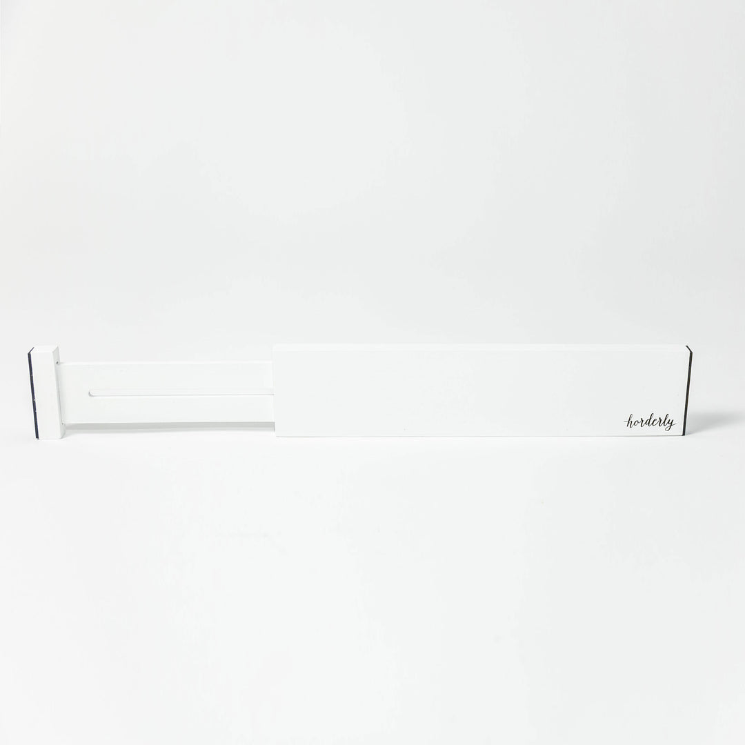 Bamboo Expandable Drawer Dividers – White