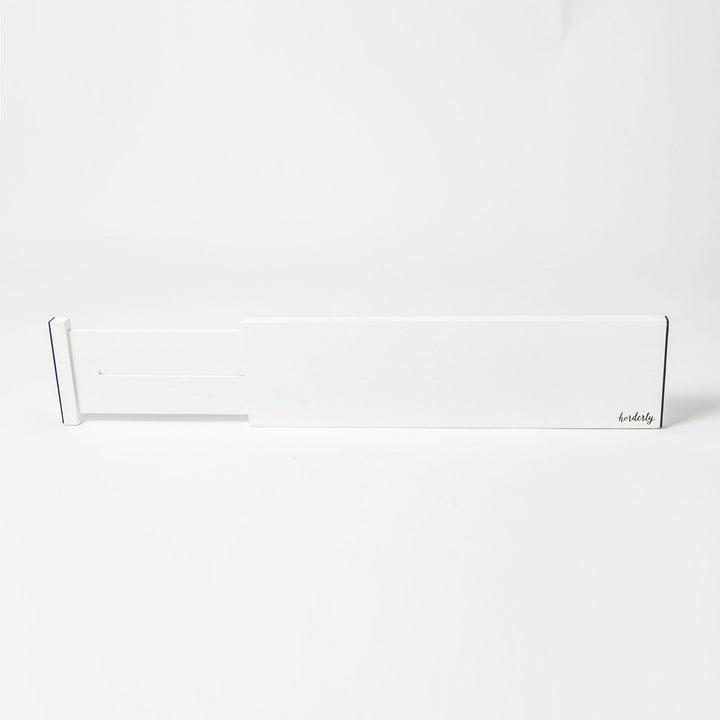 Bamboo Expandable Drawer Dividers – White