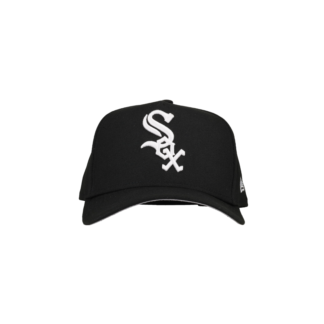 Chicago White Sox New Era 9Fifty A Frame Snapback Hat (Black)