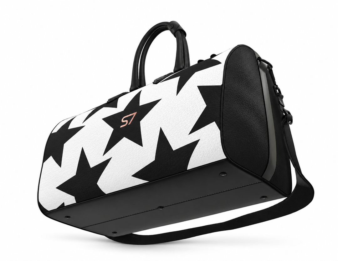S7 Stella Noir | Black Star Signature Leather Tote