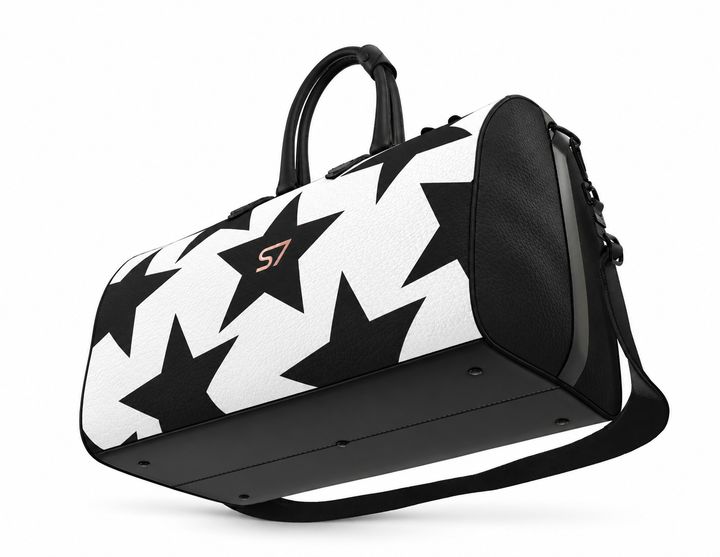 S7 Stella Noir | Black Star Signature Leather Tote