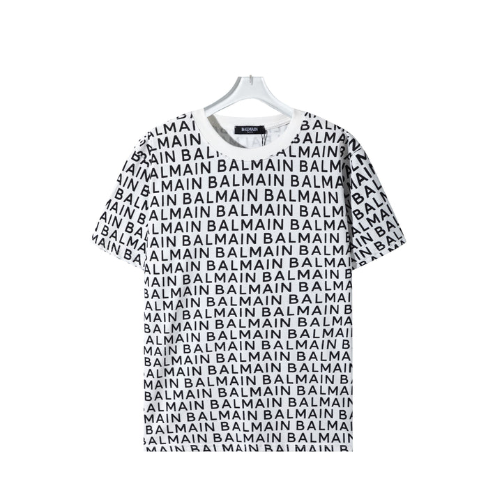 BALMAIN Logo Print T-shirt