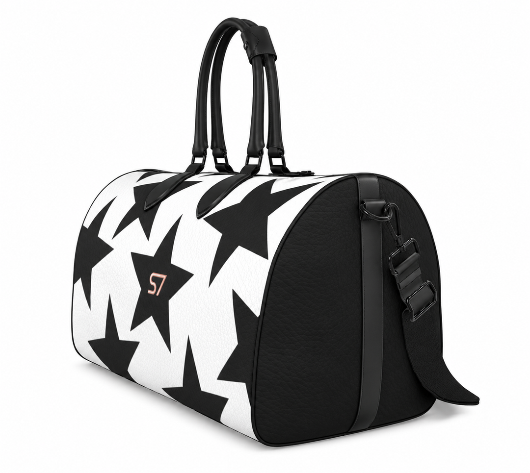 S7 Stella Noir | Black Star Signature Leather Tote