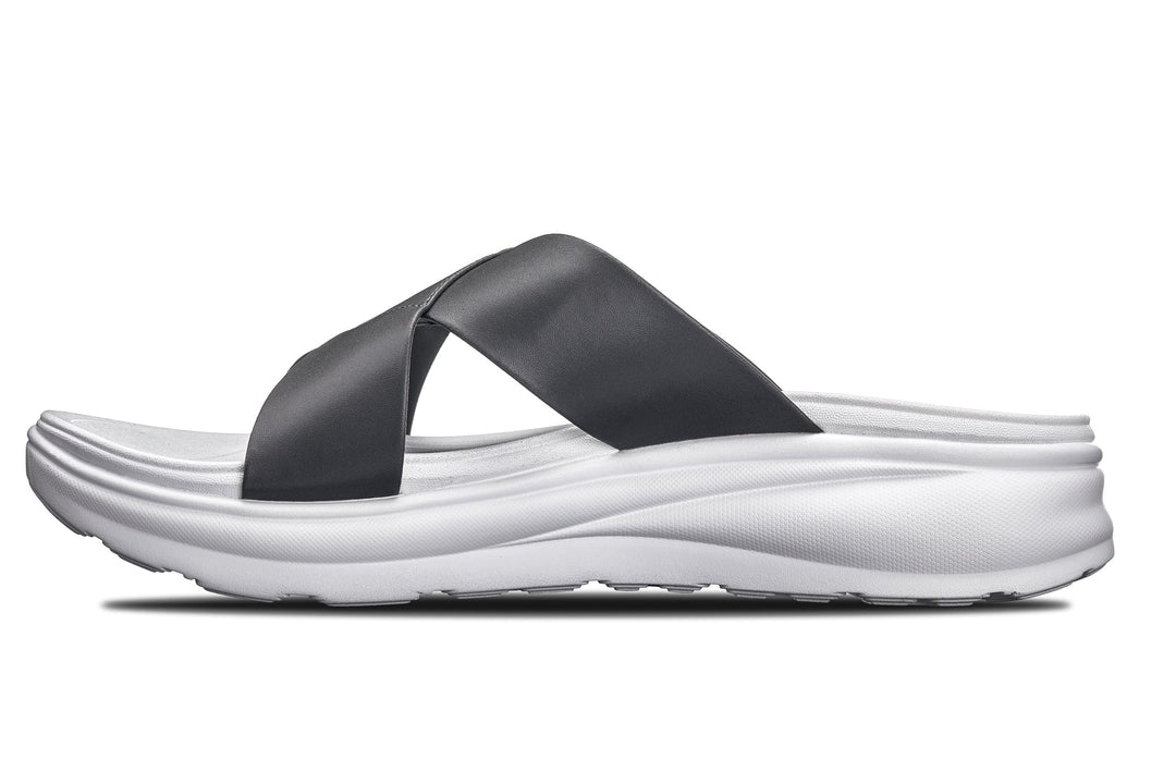 CALTO - X1654 - 2 Inches Taller (White/Matte Steel Grey)