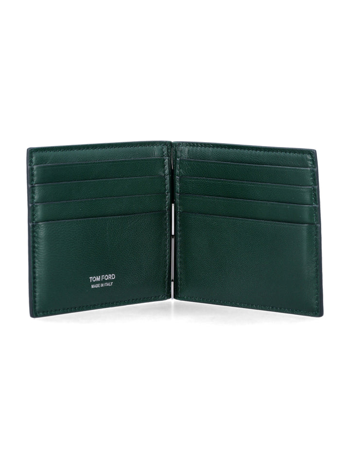 TOM FORD Mini Leather Money Clip for Men
