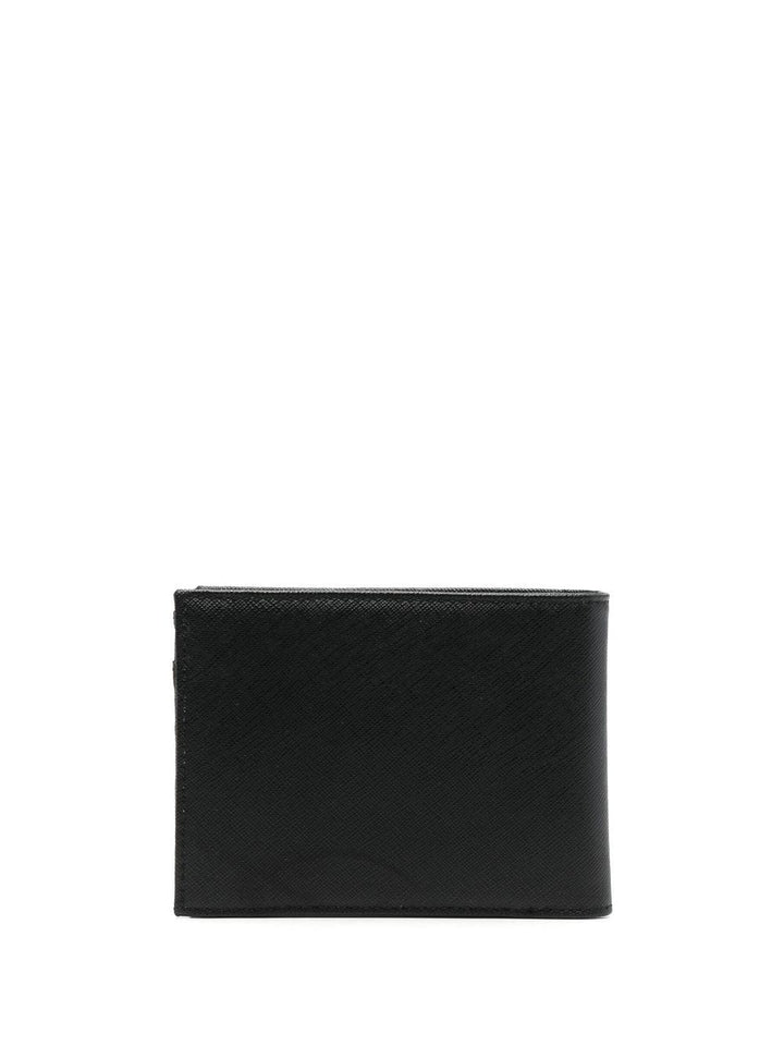 EMPORIO ARMANI Stylish Mini Bifold Wallet