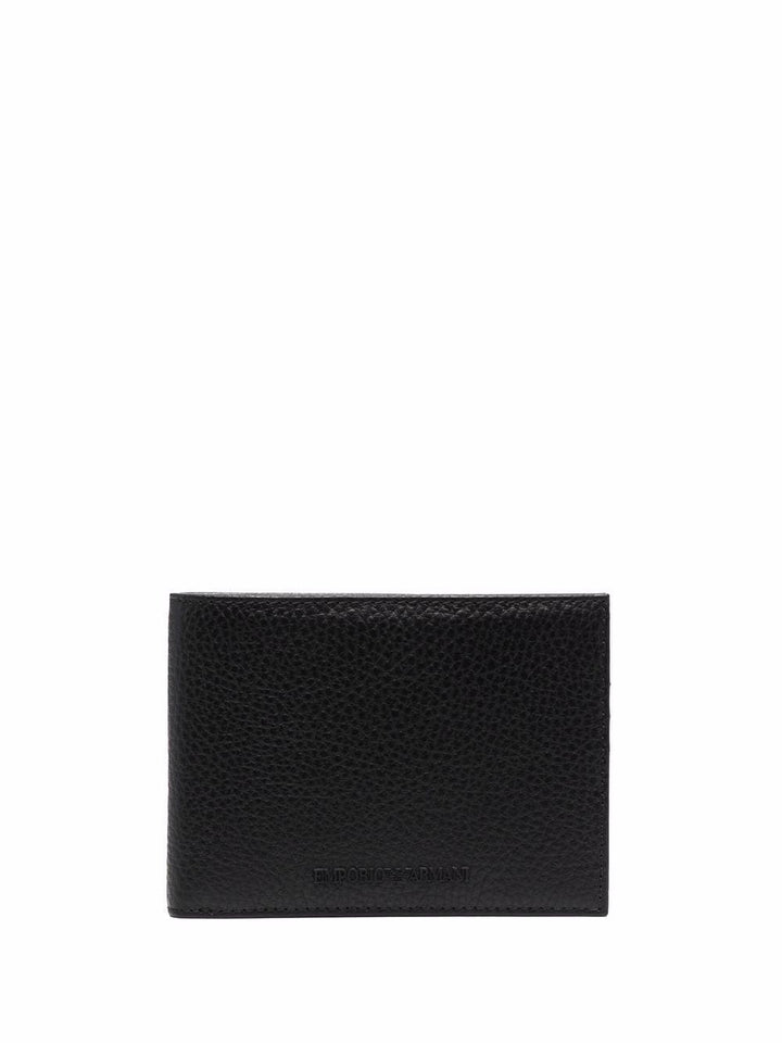 EMPORIO ARMANI Leather Bifold Wallet