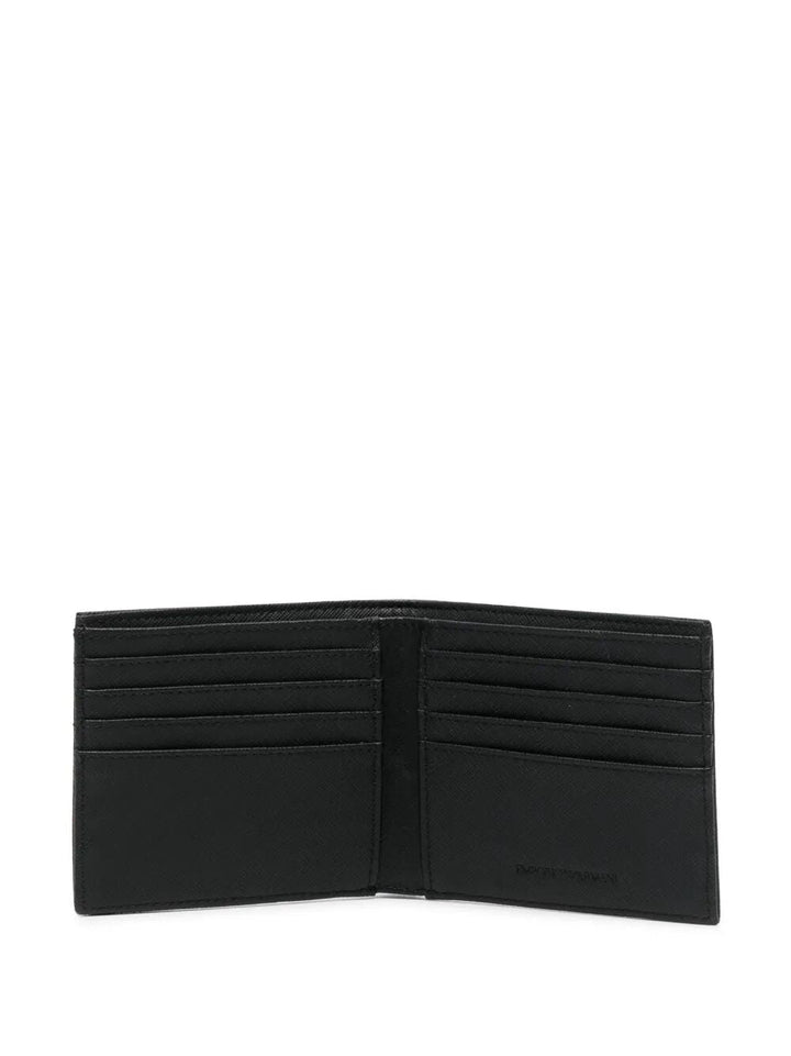 EMPORIO ARMANI Mini Leather Credit Card Holder